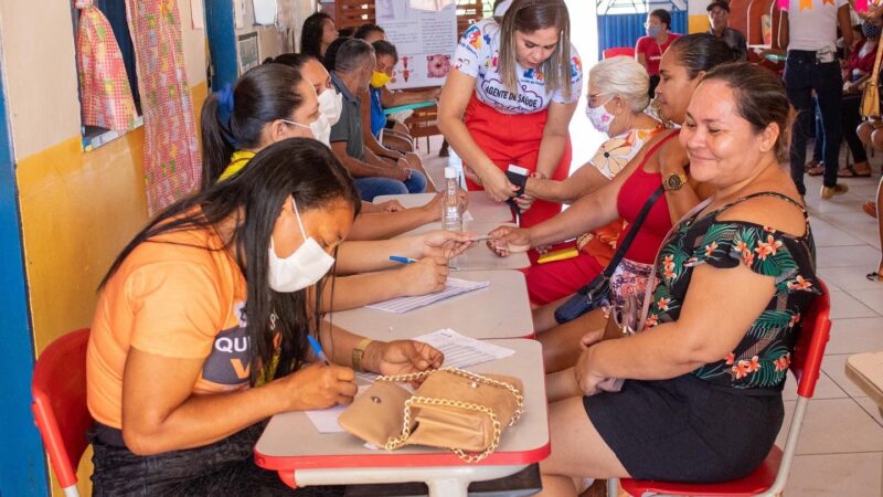 Ação realizada pela Prefeitura Municipal de Turiaçu, através equipe de saúde da sede no Bairro do Canário, na escola Benedito Gonçalo Ribeiro, para o público Geral